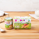 2 Merenda con mela, banana e biscotto BIO